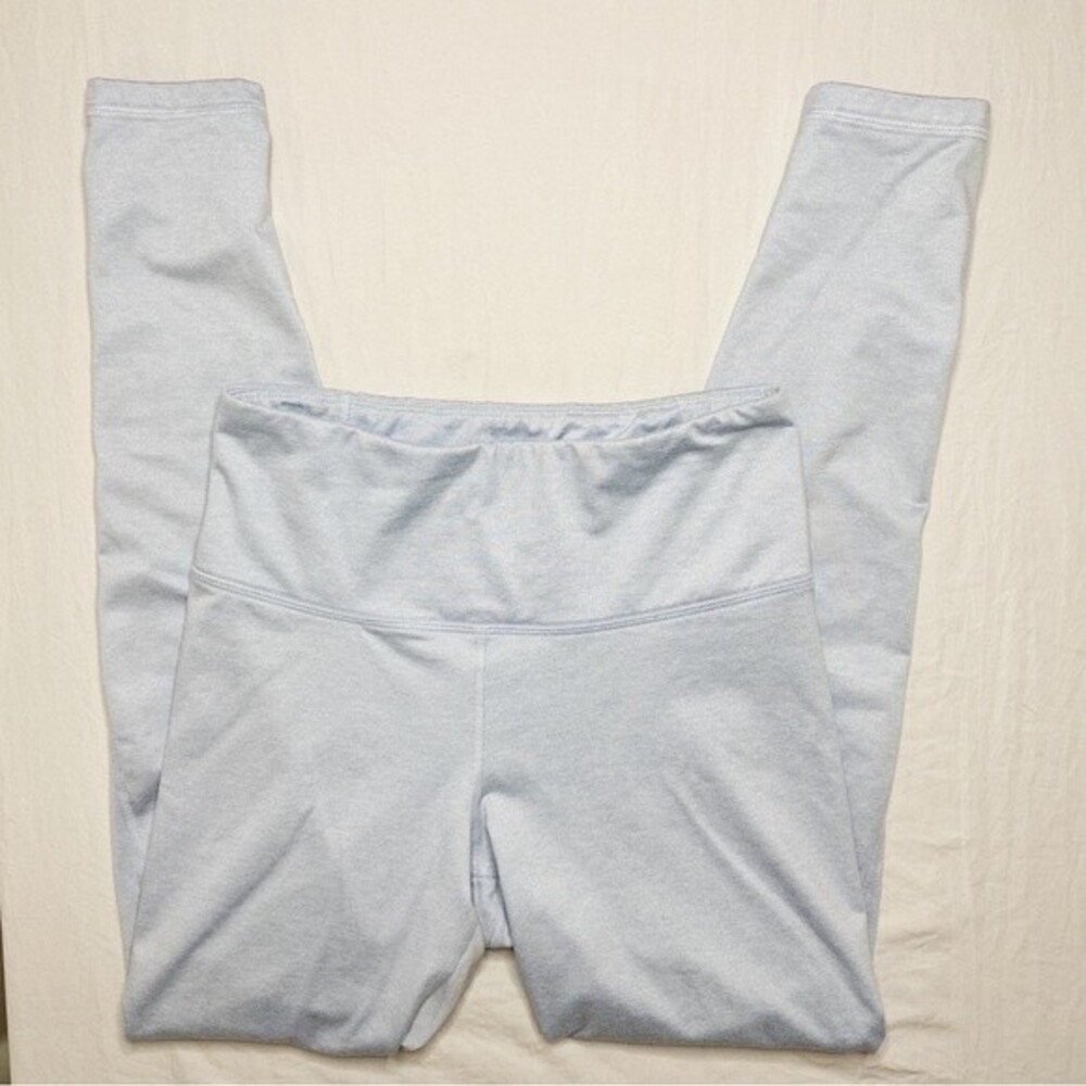 Old Navy Active Cozecore Leggings Light Blue Gorpcore Outdoor Size Medium